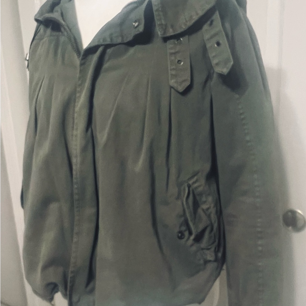 NSF Women's Army Green Utility Jacket - Picture 2 of 14